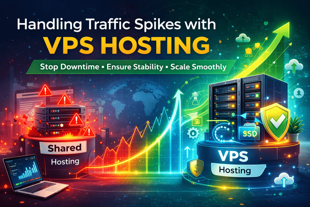 Handling Traffic Spikes with VPS Hosting