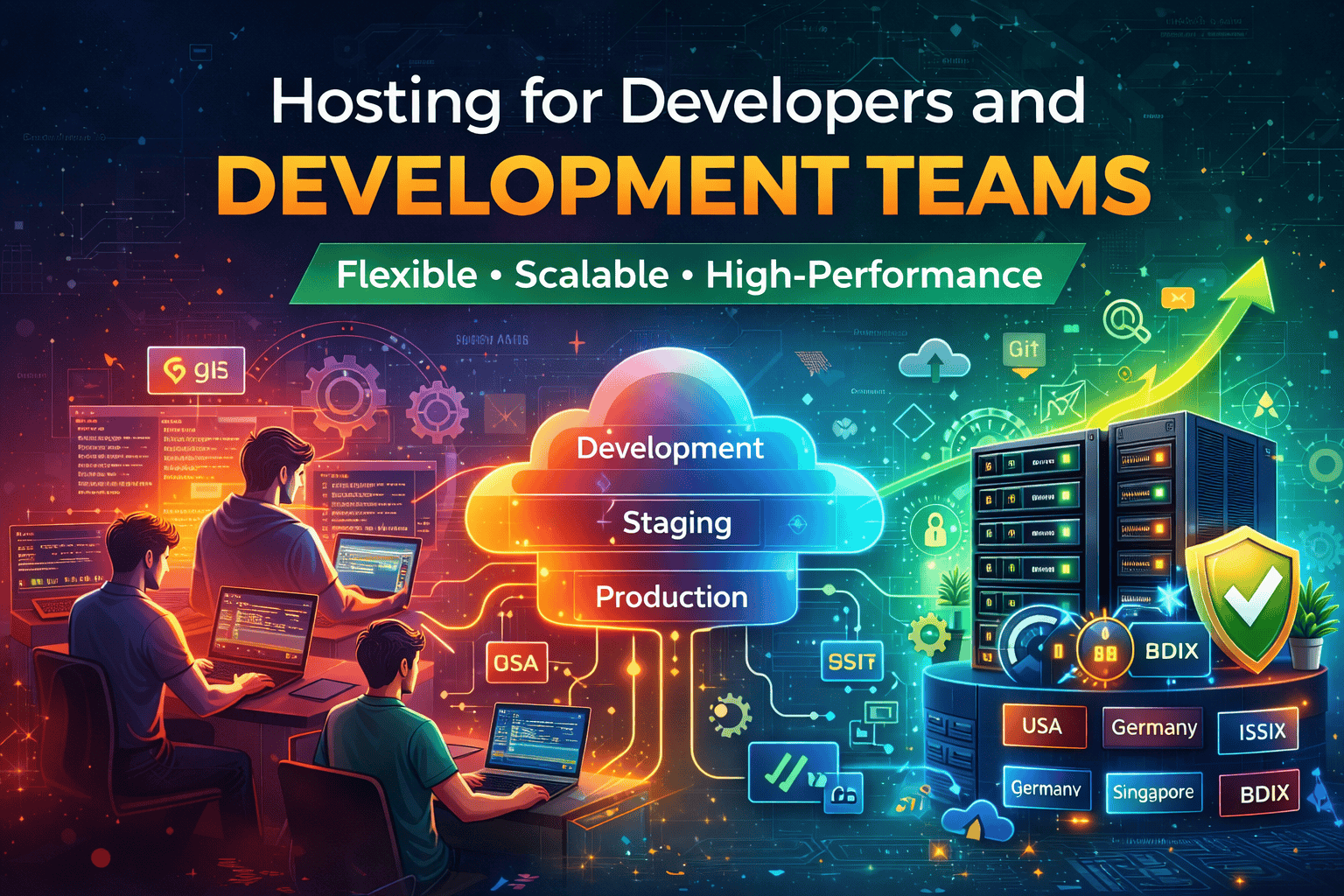 Hosting For Developers And Development Teams | VPS Hosting Bangladesh