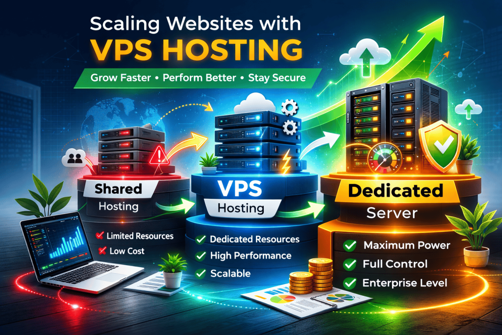 Scaling Websites with VPS Hosting