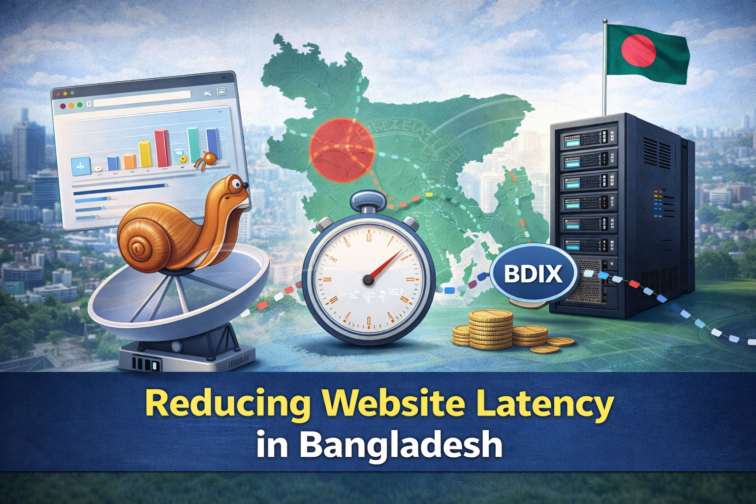 Reducing Website Latency In Bangladesh – Fast Hosting & BDIX Solutions