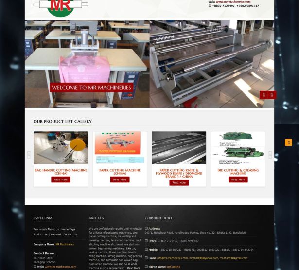 mr machineries